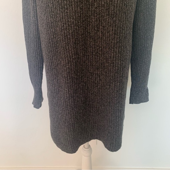 J Jill Charcoal Gray High Neck Pockets Button Cardigan Size M - Picture 11 of 13